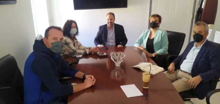 Συνάντηση του Δημάρχου Φλώρινας με την Επιτροπή Αγώνα του συλλαλητηρίου διαμαρτυρίας για το κόστος της θέρμανσης