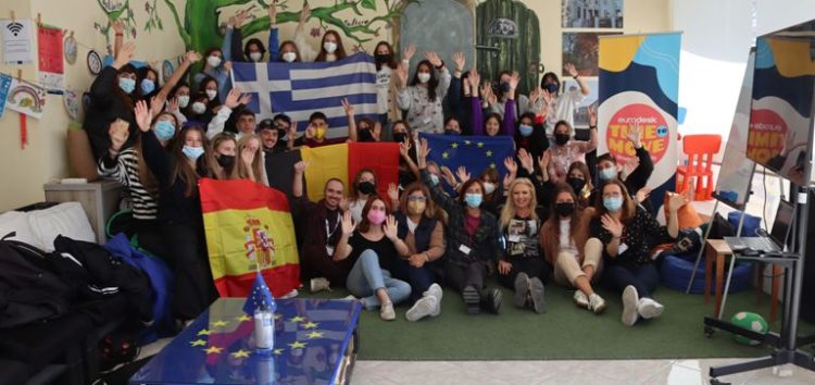 Εκπαιδευτική επίσκεψη του 5ου ΓΕΛ Βέροιας και μαθητών από Ισπανία και Βέλγιο στο ED Δυτικής Μακεδονίας, συμμετέχοντας σε Erasmus+ πρόγραμμα
