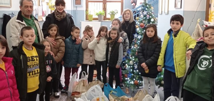 Το 6ο δημοτικό σχολείο Φλώρινας συμμετείχε στη δράση «Φαγητό για όλους»