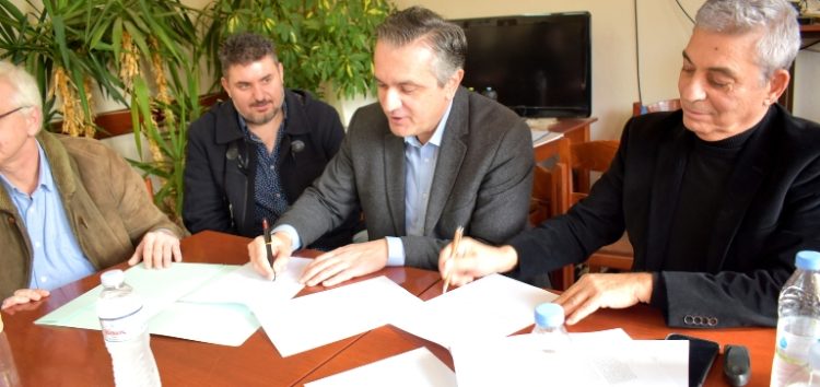 Υπογράφηκε η σύμβαση για την εκπόνηση μελέτης του αναδασμού Αγροκτήματος Αρμενοχωρίου (video, pics)