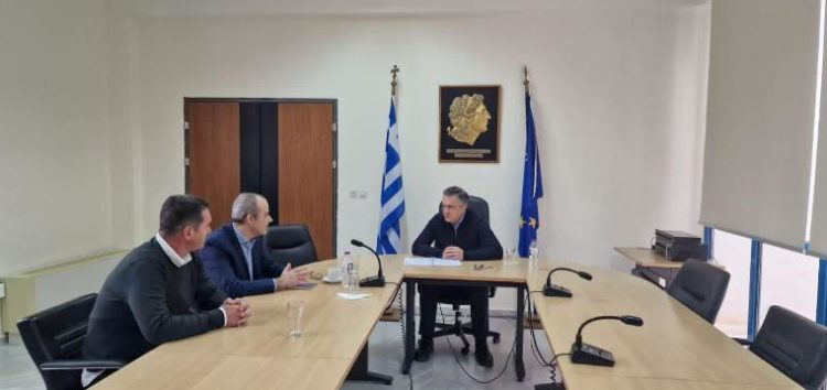 Συνάντηση του Περιφερειάρχη Δ. Μακεδονίας με τον Πρόεδρο και τον Αντιπρόεδρο του Κέντρου Κοινωνικής Πρόνοιας