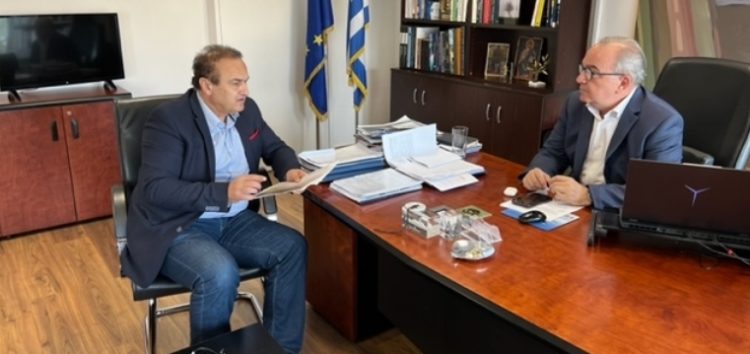 Συνάντηση του βουλευτή Φλώρινας Γ. Αντωνιάδη με τον υπουργό Ανάπτυξης Ν. Παπαθανάση για την ενίσχυση των καταστημάτων