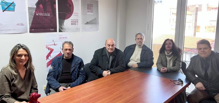Επίσκεψη του Νομαρχιακού Τμήματος ΑΔΕΔΥ Φλώρινας στο πολιτικό γραφείο της Βουλευτή ΣΥΡΙΖΑ-ΠΣ Φλώρινας Π. Πέρκα