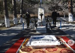 Επιμνημόσυνη δέηση από το 1ο Σύνταγμα Πεζικού στο Στρατιωτικό Νεκροταφείο Φλώρινας