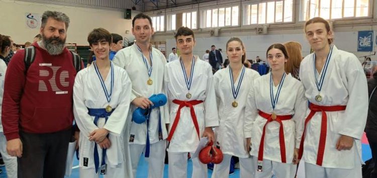 Μετάλλια για αθλητές και αθλήτριες του συλλόγου Shotokan Karate Φλώρινας