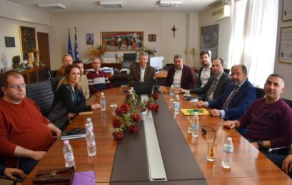 Συνάντηση του Αντιπεριφερειάρχη Φλώρινας Σωτήρη Βόσδου με αντιπροσωπεία της Κοινότητας Αναργύρων