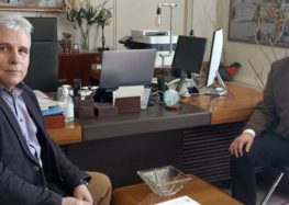 Συνάντηση του υποψήφιου Βουλευτή ΣΥΡΙΖΑ Στέφανου Μπίρου με τον Αντιπεριφερειάρχη Σωτήρη Βόσδου