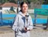 Κύπελλο για την αθλήτρια Σοφία Δανιηλίδου της Ομάδα τένις της Λέσχης Πολιτισμού Φλώρινας