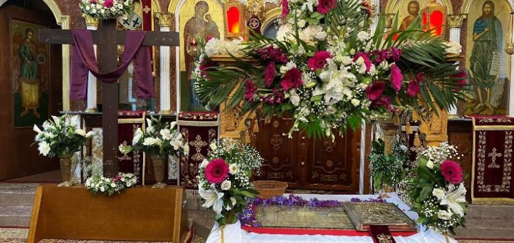 Η Μεγάλη Εβδομάδα στον Ιερό Ναό Αγίου Σπυρίδωνα Αχλάδας (videos, pics)