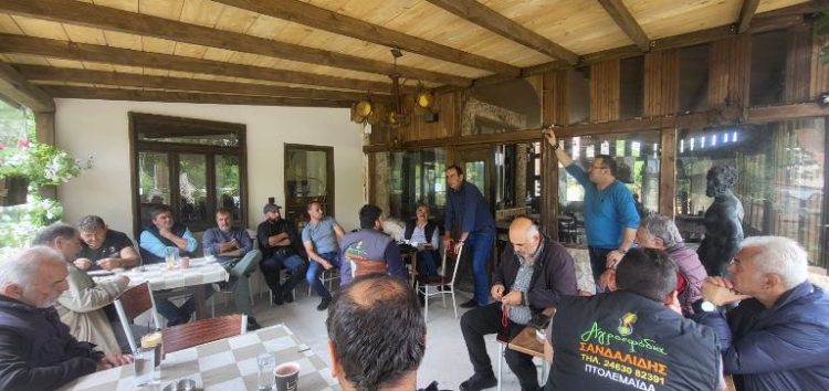 Περιοδεία Ρίζου Μαρούδα, υποψήφιου βουλευτή επικρατείας με το ΚΚΕ, στο Μεσόβουνο Εορδαίας και στον Άγιο Παντελεήμονα Αμυνταίου και συναντήσεις με αγρότες