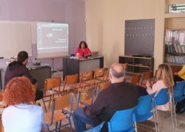 Ευχαριστήριο του Γυμνασίου Φιλώτα προς την κ. Βακάλη Άννα