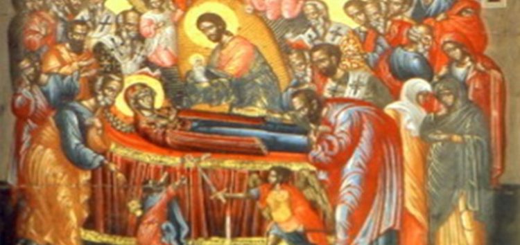 Εορτάζει το παρεκκλήσι Κοιμήσεως της Θεοτόκου του Ιερού Ναού Αγίου Νικολάου Υδρούσας