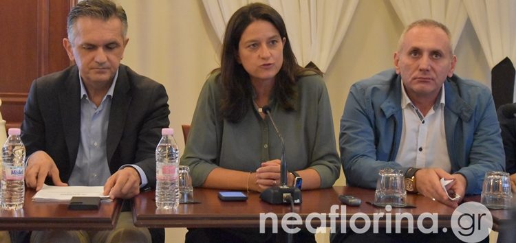 Περιοδεία κυβερνητικού κλιμακίου στη Φλώρινα με επικεφαλής τη Νίκη Κεραμέως (video, pics)