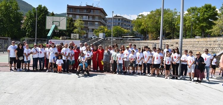 Από τη Φλώρινα πέρασε η 21η Πανελλήνια Λαμπαδηδρομία Εθελοντών Αιμοδοτών (video, pics)