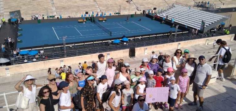 Η ομάδα τένις της Λέσχης Πολιτισμού Φλώρινας στο Davis Cup στο Καλλιμάρμαρο (pics)