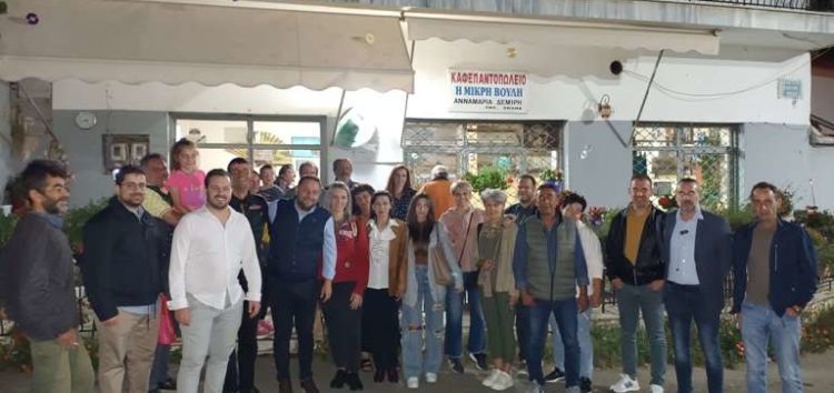 Επίσκεψη του υποψήφιου Δημάρχου Κώστα Φιλιππίδη και των υποψηφίων του Συνδυασμού «Φλώρινα – Στροφή στο Μέλλον» σε Κοινότητες του Δήμου Φλώρινας