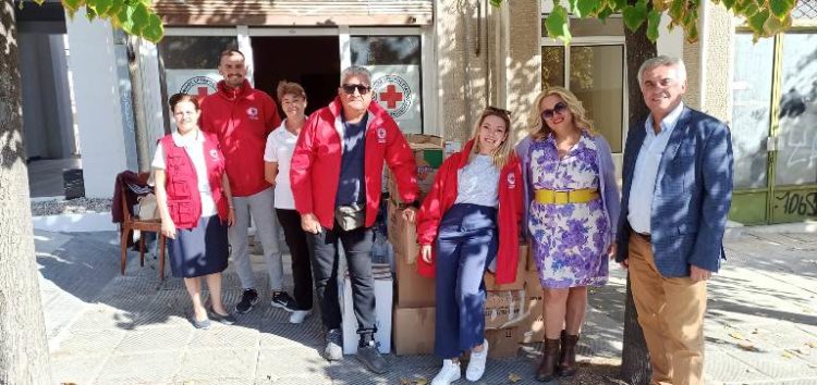 Ευχαριστήριο του Ερυθρού Σταυρού Φλώρινας – Δέματα αγάπης για τους πλημμυροπαθείς συνανθρώπους μας στη Θεσσαλία