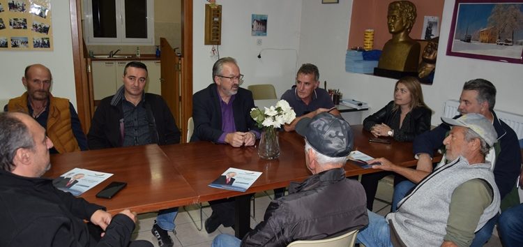 Επισκέψεις του Υποψήφιου Δημάρχου Γιάννη Βοσκόπουλου στις Δημοτικές Κοινότητες Σ.Σ. Βεύης, Λόφων και Βεύης