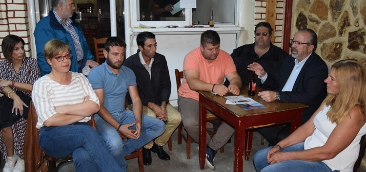 Επισκέψεις του Υποψήφιου Δημάρχου Γιάννη Βοσκόπουλου στις Δημοτικές Κοινότητες Αχλάδας, Δροσοπηγής και Σκοπιάς