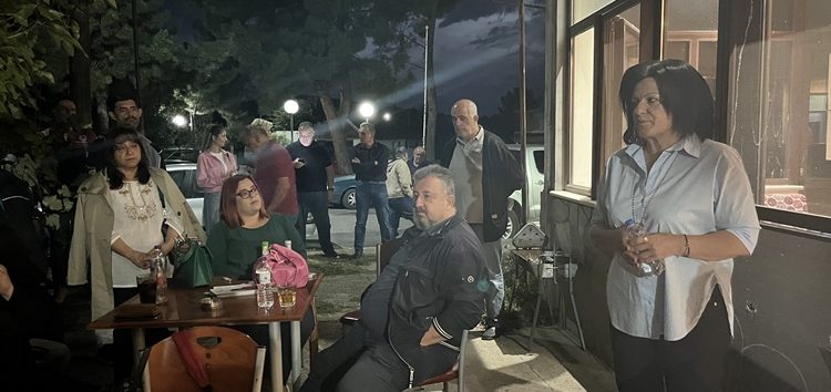 Την κοινότητα Μανιακίου επισκέφτηκε η υποψήφια Δήμαρχος Αμυνταίου Συμέλα Γιαννιτσοπούλου