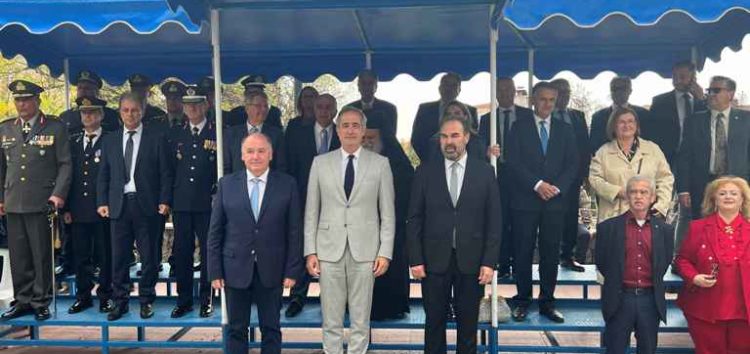 Ο Υφυπουργός Μακεδονίας και Θράκης κ. Στάθης Κωνσταντινίδης στα ελευθέρια της Φλώρινας