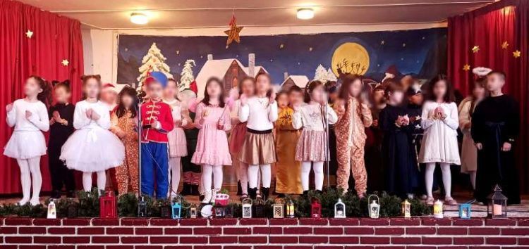 Χριστουγεννιάτικη γιορτή στο 1ο δημοτικό σχολείο Φλώρινας (pics)