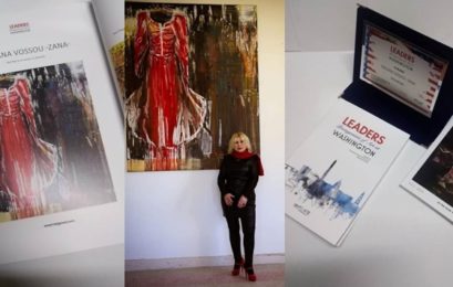 Διεθνής διάκριση για τη Φλωρινιώτισσα ζωγράφο Ζάνα Βόσσου στην Ουάσιγκτον των ΗΠΑ