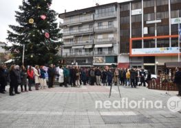 Συγκέντρωση διαμαρτυρίας ελεύθερων επαγγελματιών στη Φλώρινα ενάντια στα νέα φορολογικά μέτρα (video, pics)