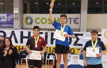 Σάρισες: Χρυσό μετάλλιο για τον Χρυσοβαλάντη Σαμπαλή και αργυρό μετάλλιο για την Παναγιώτα Τσέκαρη