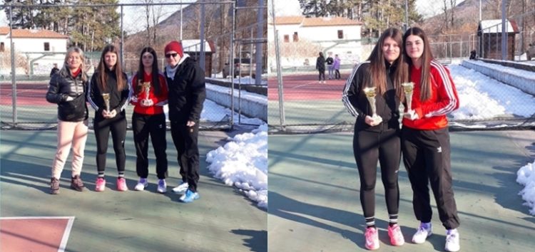 Με δυο κύπελλα από τις Πετρίδου Βικτώρια και Δανιηλίδου Σοφία ξεκίνησε το 2024 για την ομάδα τένις της Λέσχης Πολιτισμού Φλώρινας