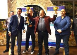 Απονεμήθηκε από την ΟΜΑΕ στον Τάσο Χατζηχρήστο το Κύπελλο της 2ης θέσης στην κατηγορία Ε12 για το Κύπελλο Αναβάσεων Βορείου Ελλάδος 2023