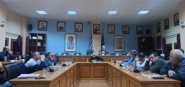 Συνάντηση του Δημάρχου Αμυνταίου με τους Προέδρους των Τοπικών Κοινοτήτων του Δήμου