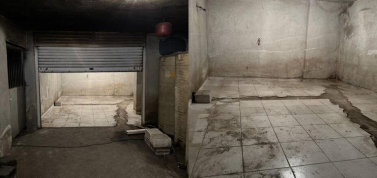 Μεσιτική – Κατασκευαστική Κωσταρέλλης: Πωλείται υπόγειο γκαράζ – αποθήκη