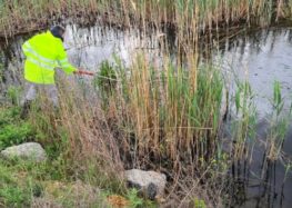 Π.Ε. Φλώρινας: Συλλογή δειγμάτων νερού από τη λίμνη Χειμαδίτιδα