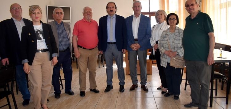 Επίσκεψη του Αντιπεριφερειάρχη Φλώρινας Αθανάσιου Τάσκα στο Αμύνταιο για πασχαλινές ευχές