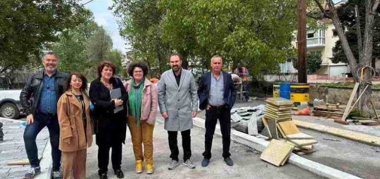 Επίσκεψη στελεχών ΕΥΔΕΠ στο έργο της ανάπλασης του ποταμού Σακουλέβα