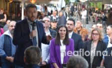 Νίκος Ανδρουλάκης από τη Φλώρινα: «Το μόνο κόμμα που μπορεί να ανοίξει την πόρτα εξόδου από το Μέγαρο Μαξίμου για τον κ. Μητσοτάκη είναι το ΠΑΣΟΚ» (video, pics)