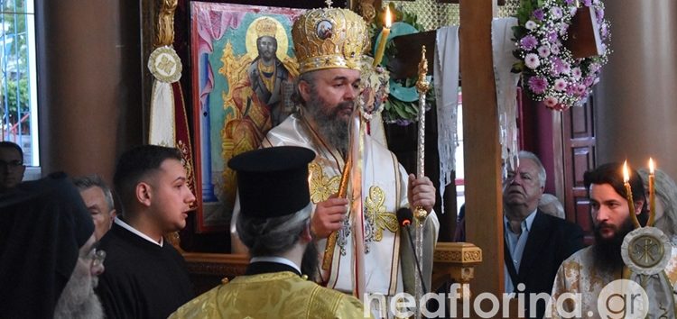 Ο εσπερινός της Αναστάσεως (Αγάπης) και της εορτής του Αγίου Γεωργίου στον ομώνυμο Ιερό Ναό της Φλώρινας (video, pics)
